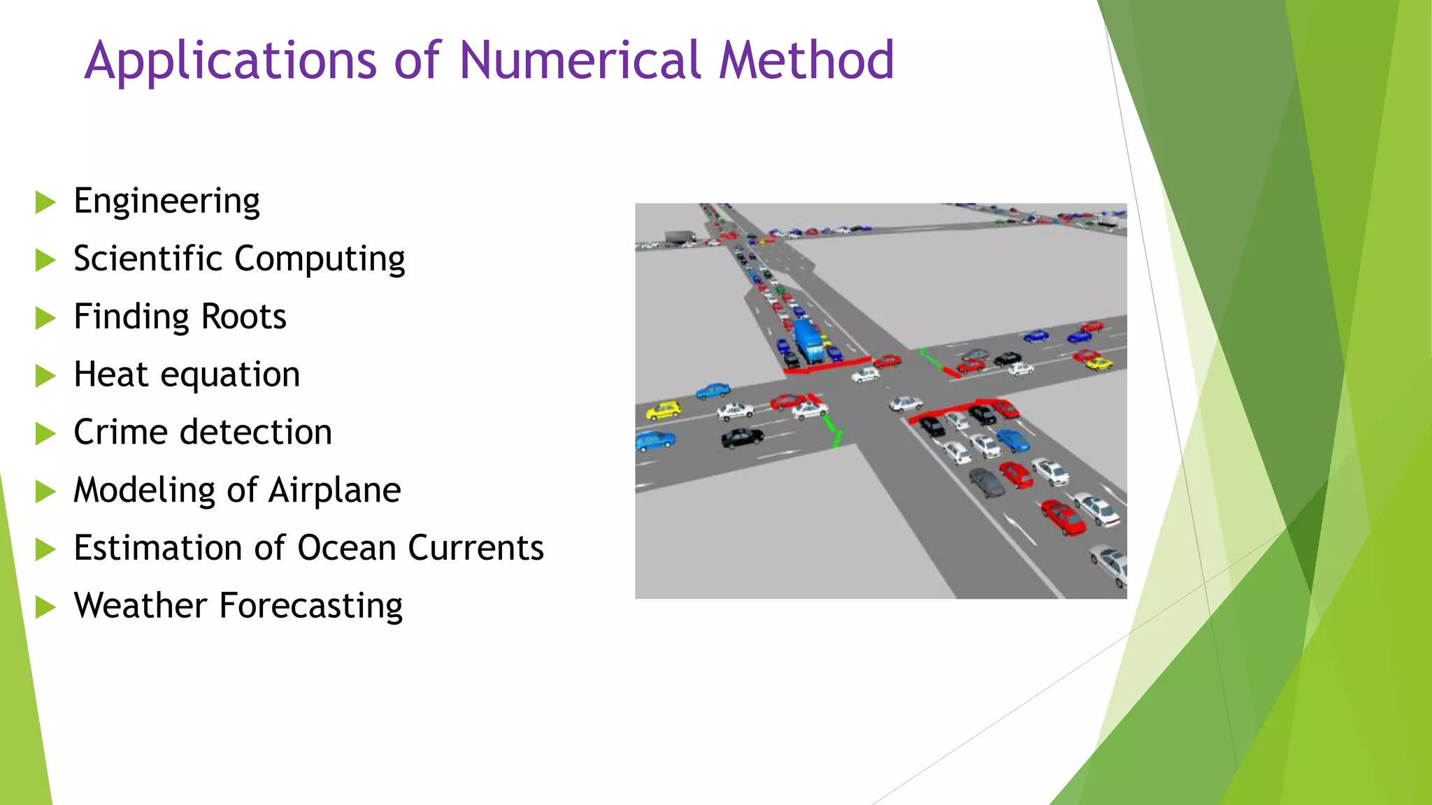Application of numerical method | PPTX | Science