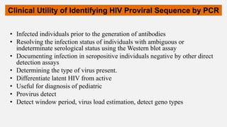 Application of PCR on Infectious Diseases | PPTX