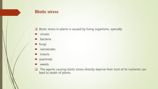 Applications of Proteomics in plant biotic stress | PPTX