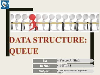• Yastee A. Shah
By:
• 16IT148
ID NO.:
• Data Structure and Algorithm
(IT247)
Subject:
 
