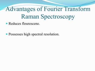 Application of raman spectroscopy in food analysis | PPTX