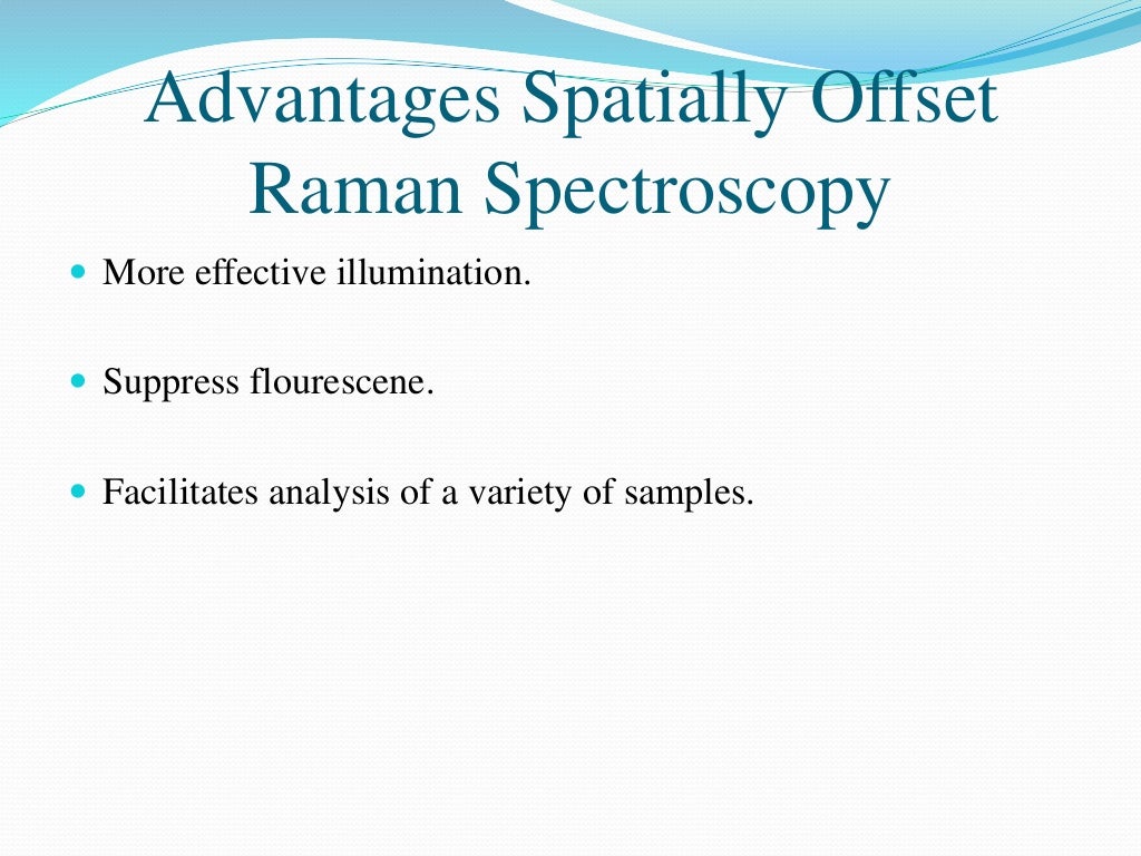 Application of raman spectroscopy in food analysis