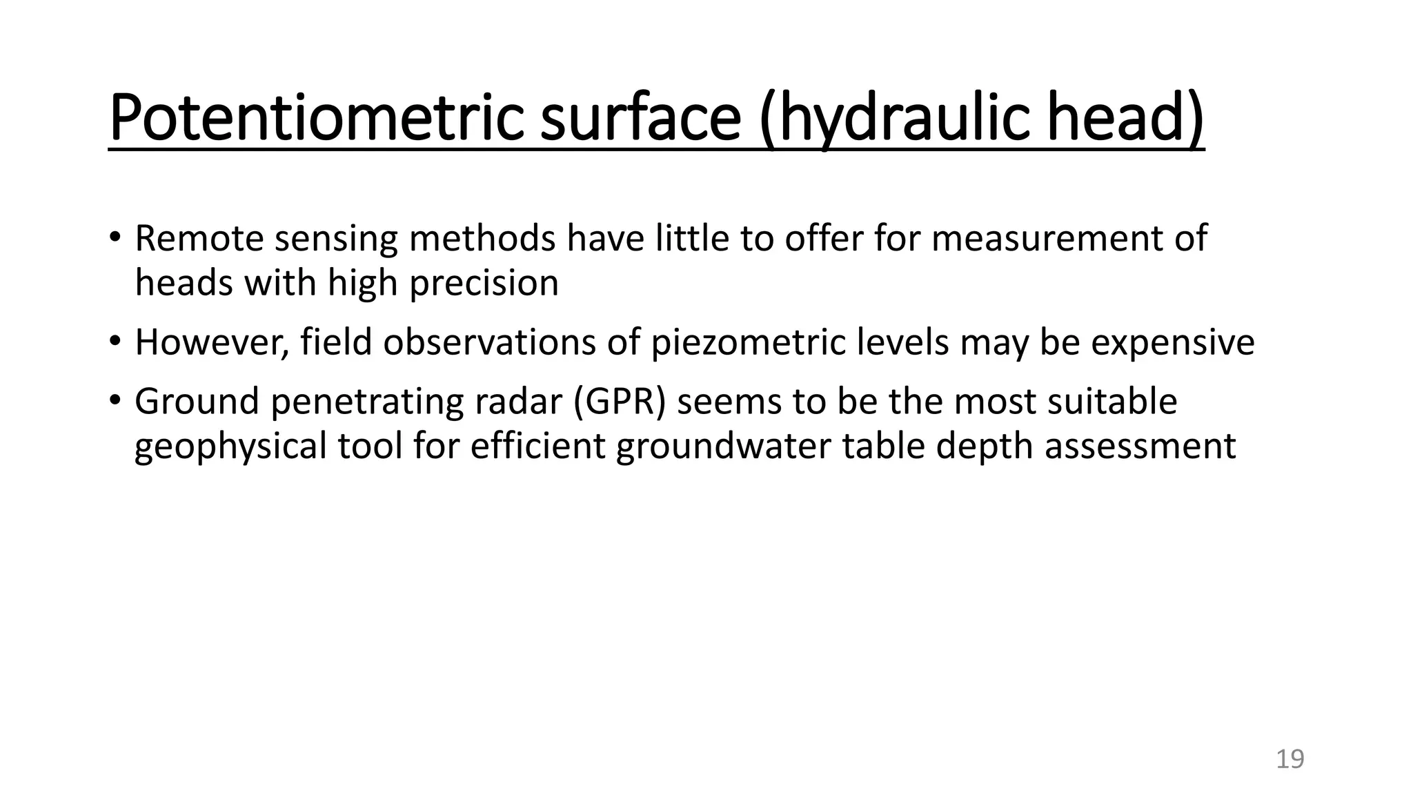 Application of remote sensing and gis for groundwater | PPTX