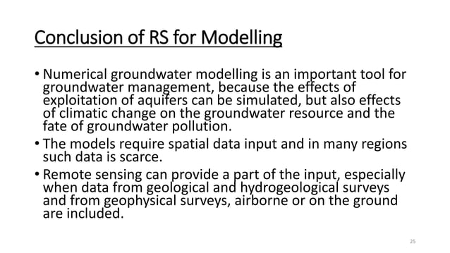 Application of remote sensing and gis for groundwater | PPTX ...