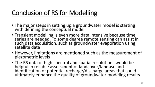 Application of remote sensing and gis for groundwater | PPTX ...