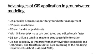 Application of remote sensing and gis for groundwater | PPTX