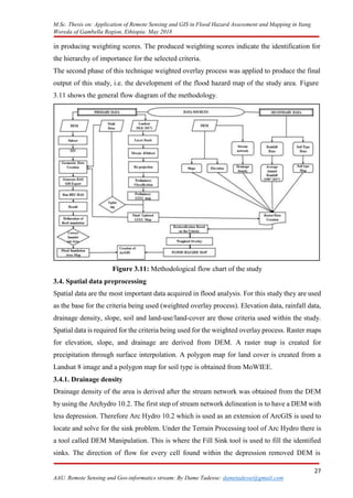 APPLICATION OF REMOTE SENSING AND GIS IN FLOOD HAZARD assesment and ...