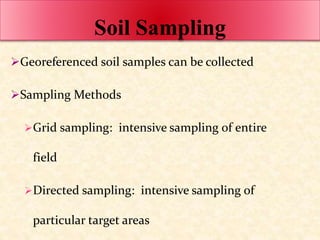 Sampling Method Remote Sensing Application of remote sensing in agriculture | PPTX
