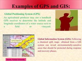 GPS data gathering
Depending on the make and model of
the unit, the number of satellites
available, and the quality of
(un...