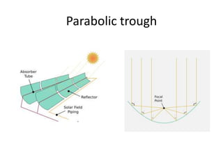 Parabolic trough

 