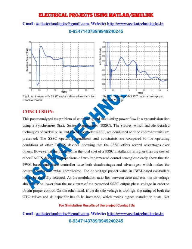 Application of Synchronous Static Series Compensator (SSSC) on Enhanc…