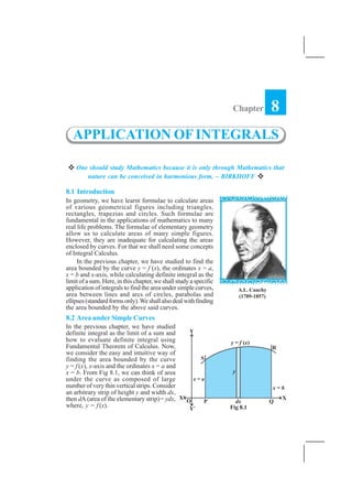 Application of the integral | PDF