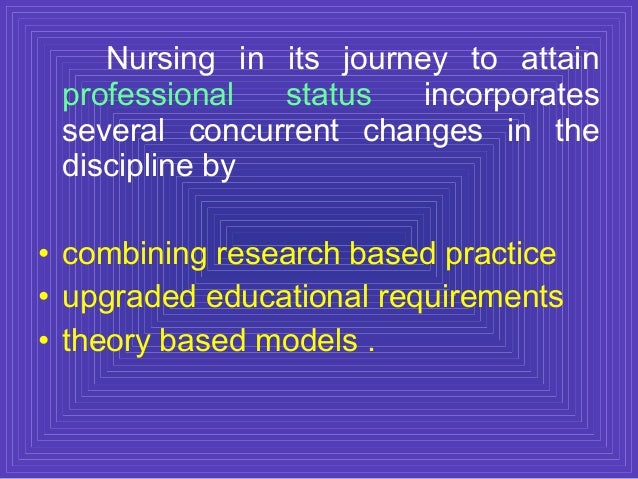 Application of theory to nursing practice