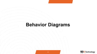 Behavior Diagrams
15
 