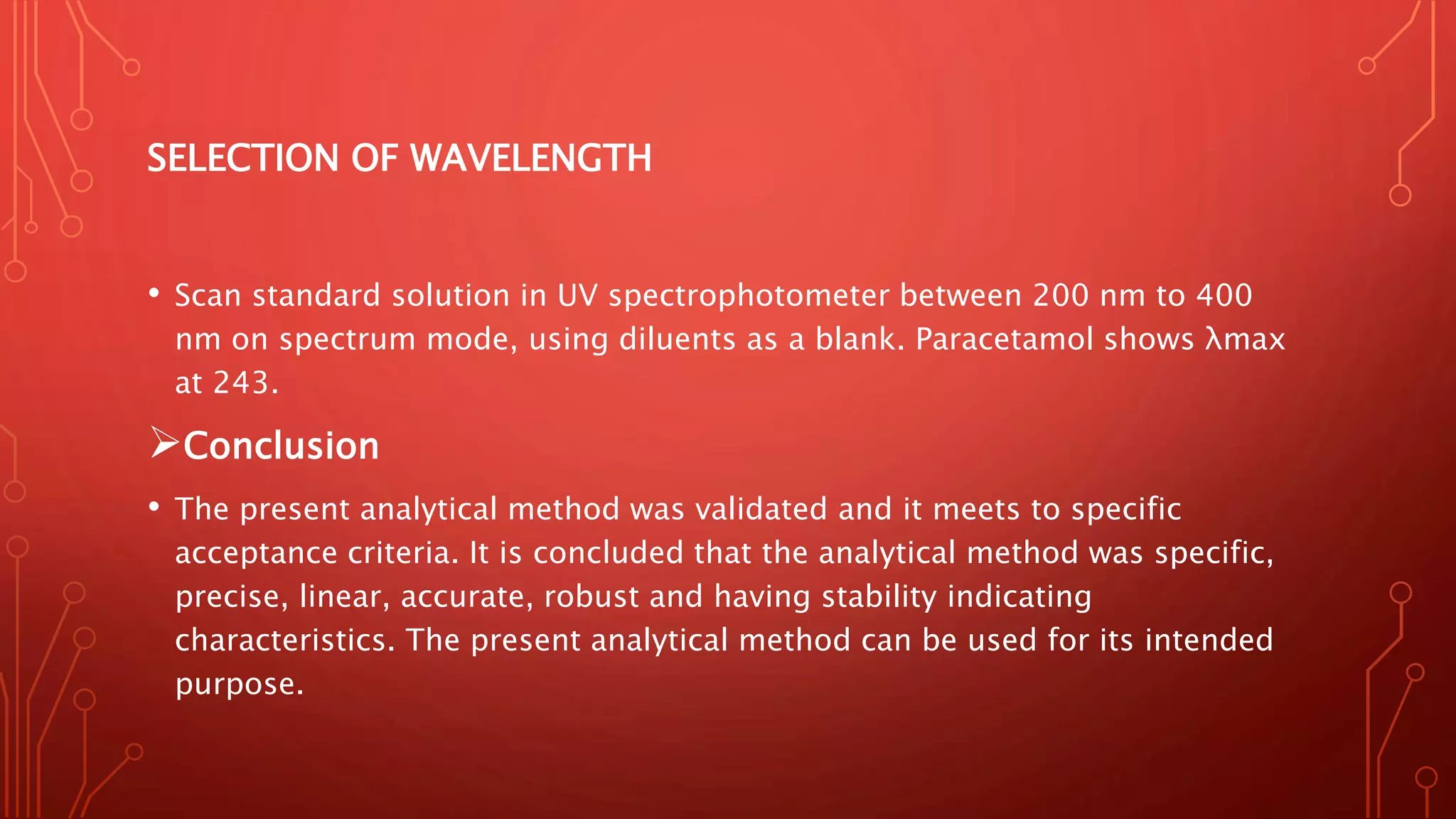Application of uv visible spectroscopy in pharmaceutical industry PPT