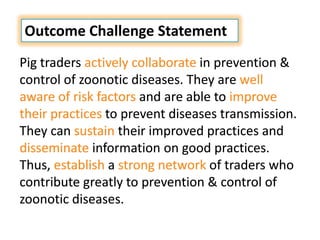 Application of outcome mapping - Participatory monitoring and evaluation for EcoZD 