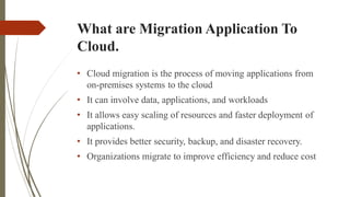 Comprehensive Guide to Cloud Computing and Application Migration ...