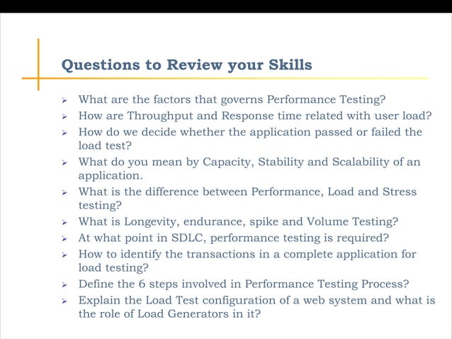 Application Performance, Test and Monitoring | PPT