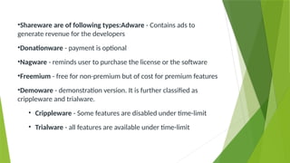 Trialware Application Programs for fundamental of information technology.pptx