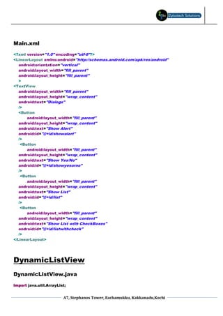 Applications | PDF
