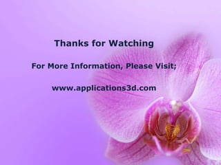 The photographs may be used either for monitoring or for the generation of data. 