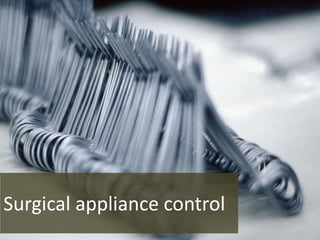 Surgical appliance control
 
