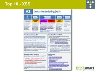 Top 10 - XSS
 