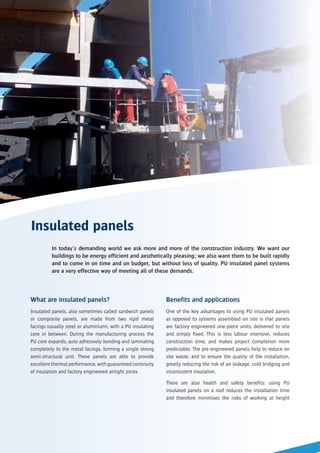 Applications for polyurethane insulation | PDF