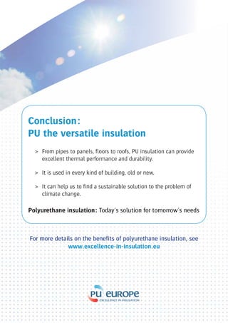 Applications for polyurethane insulation | PDF
