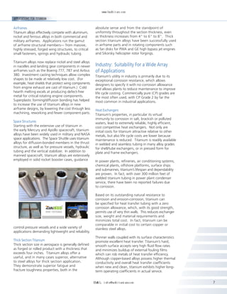 Applications for titanium An Expansive — and Expanding — Scope of Uses.pdf