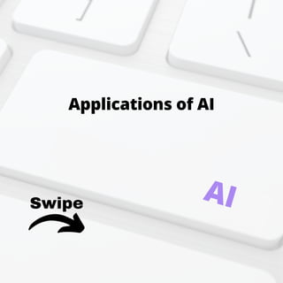 Swipe
Applications of AI
AI
 