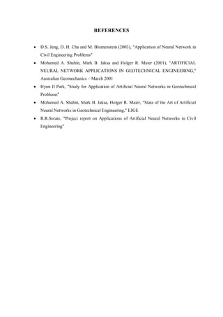 Applications Of Artificial Neural Networks In Civil Engineering Pdf Applications Of Artificial Neural Networks In Civil Engineering Pdf