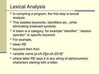 Formal Language and Applications of Automata Theory | PPT | Programming ...