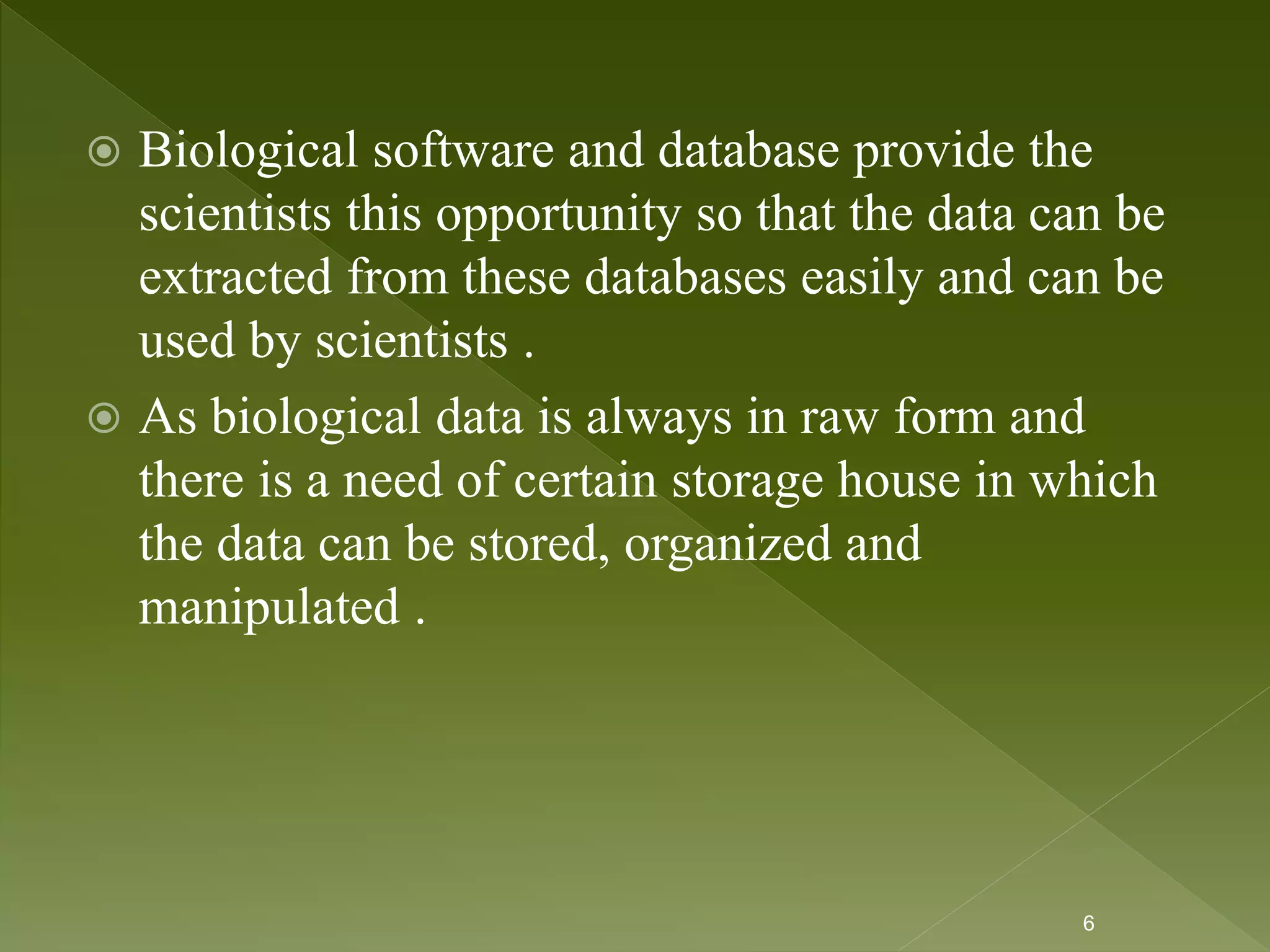 Applications of bioinformatics, main by kk sahu | PPTX