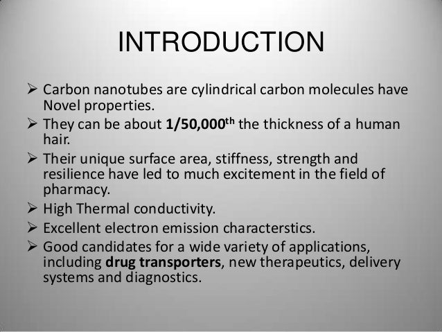 Types of Carbon Nanotubes