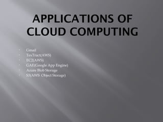 Applications of Cloud Computing Presentation.pptx
