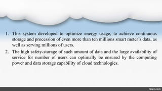 Applications of cloud computing for power systems | PPTX