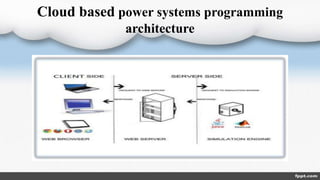 Applications of cloud computing for power systems | PPTX