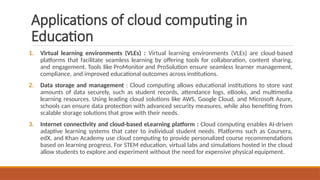 Applications of Cloud Computing in Education.pptx