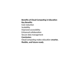 Applications of Cloud Computing in Education Piyush.pptx