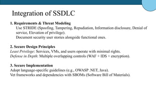 Application Security and Secure Software Development Lifecycle | PPTX
