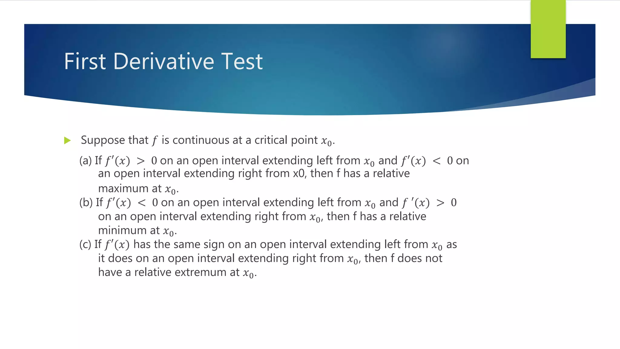 Applications of Derivatives in Graphing.pptx