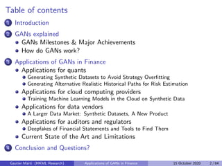 Generating Realistic Synthetic Data in Finance | PDF