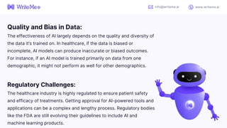 APPLICATIONS OF GENERATIVE AI IN HEALTHCARE – USES AND CHALLENGES.pptx