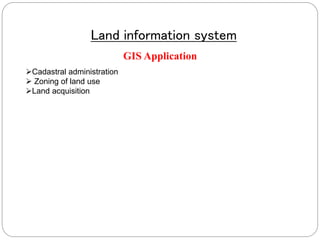 APPLICATIONS OF GIS IN REMOTE SENSING | PPTX