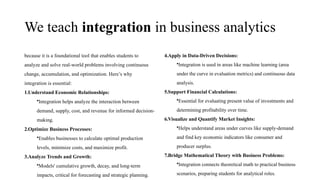 Profity Integration Applications of integration mathematics .pptx