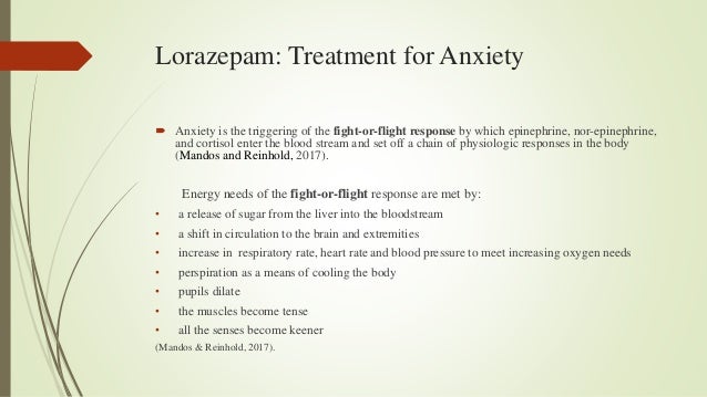 Applications Of Lorazepam In The Hospice Setting Kjohnson