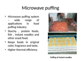 Applications of microwave in food industry.pptx