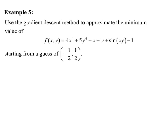 Applications of Multivariable Calculus.ppt