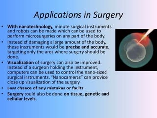 Applications of nanobiotechnology in medicine | PPT